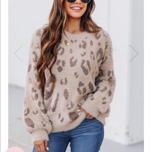 Animal Print Sweater
